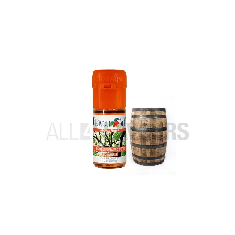 Aroma vapeo madera de roble 10 ml de la marca Italiana Flavour art Aroma vapeo madera de roble 10 ml de la marca Italiana Flavour art