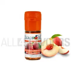 Aroma vapeo melocotón blanco 10 ml de la marca Italiana Flavour art