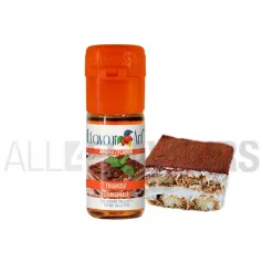 Aroma vapeo tiramisu 10 ml de la marca Italiana Flavour art