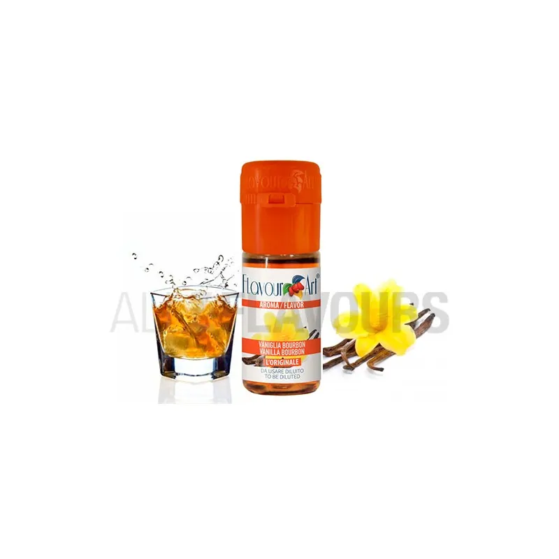 Aroma vapeo vainilla burbon 10 ml de la marca Italiana Flavour art Aroma vapeo vainilla burbon 10 ml de la marca Italiana Flavour art