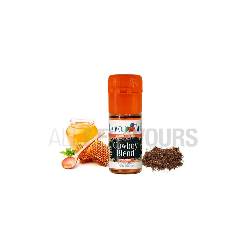 Aroma vapeo cowboy blend 10 ml de la marca Italiana Flavour art Aroma vapeo cowboy blend 10 ml de la marca Italiana Flavour art