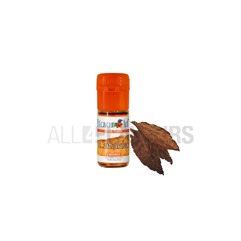 Aroma vapeo latakia 10 ml de la marca Italiana Flavour art Aroma vapeo latakia 10 ml de la marca Italiana Flavour art