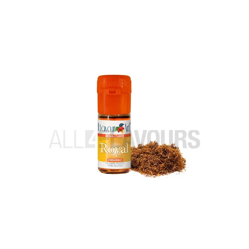 Aroma vapeo royal 10 ml de la marca Italiana Flavour art Aroma vapeo royal 10 ml de la marca Italiana Flavour art