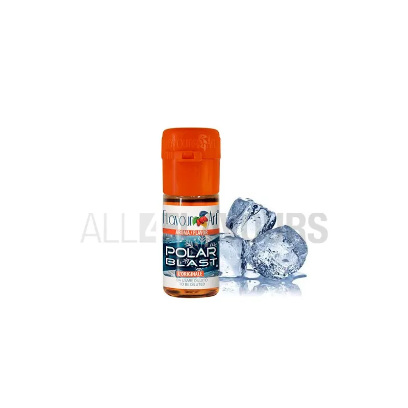Aroma vapeo polar blast 10 ml de la marca Italiana Flavour art Aroma vapeo polar blast 10 ml de la marca Italiana Flavour art