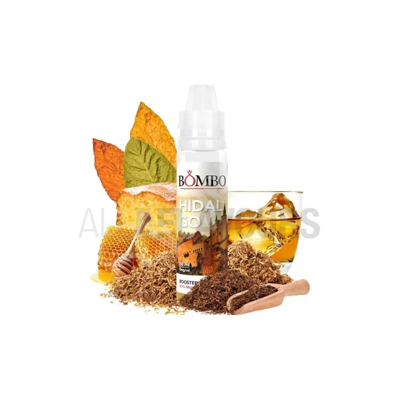 Líquido vaper sin nicotina 50 ml hidalgo de bombo sabor a tabaco y miel Líquido vaper sin nicotina 50 ml hidalgo de bombo sabor a tabaco y miel