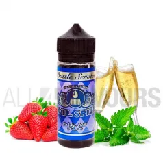 Líquido vapeo 100 ml Bottle Service coil spill sabor champagne, fresas y menta