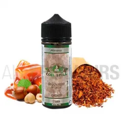 Líquido vapeo 100 ml havana coil spill sabor a tabaco, frutos secos y caramelo